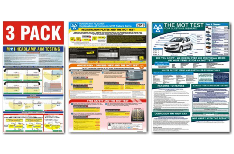 New ‘common MOT failure items’ poster available at Prosol