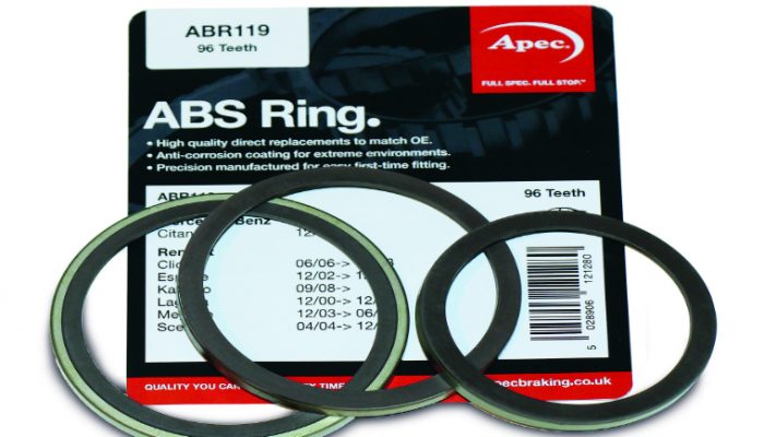 Apec Braking adds magnetic ABS rings to range