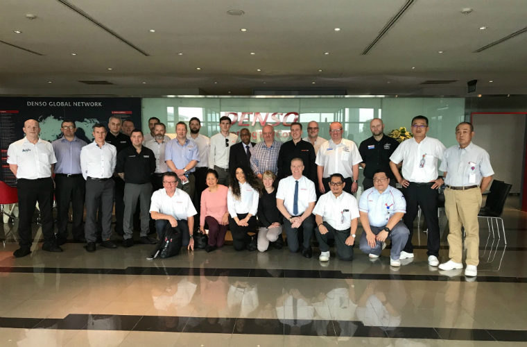 Independent distributors given tour of DENSO’s Indonesia OE manufacturing plant