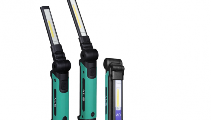 Articulating slim light introduced as part of new advanced Sykes-Pickavant range