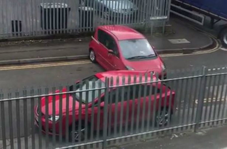 Watch: driver struggles to turn around car in ‘1,600’ point turn