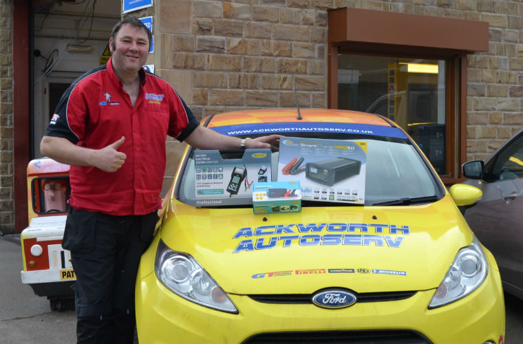 Ackworth Garage celebrate Ring competition win