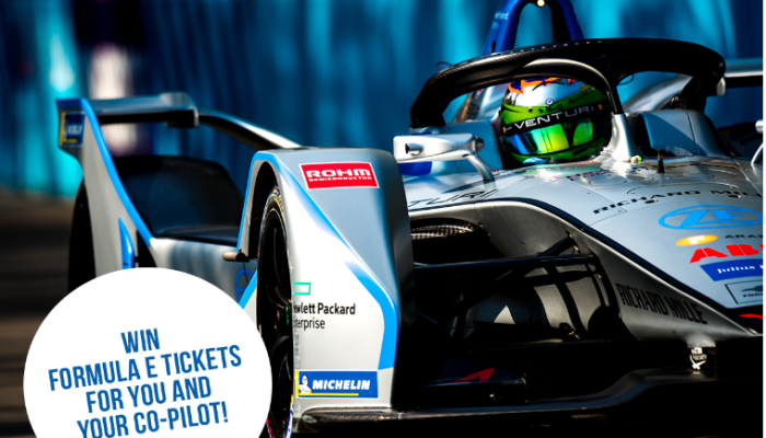 All-expenses paid trip to Formula E race on offer by visiting brand’s social media page