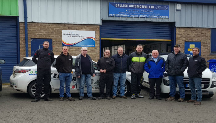 Technicians complete hybrid electric vehicle training, broadening service offering