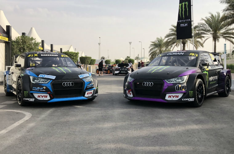 KYB continues support in World Rallycross