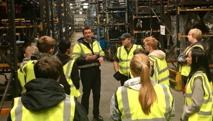 Teens get Klarius factory tour as part of apprenticeship drive