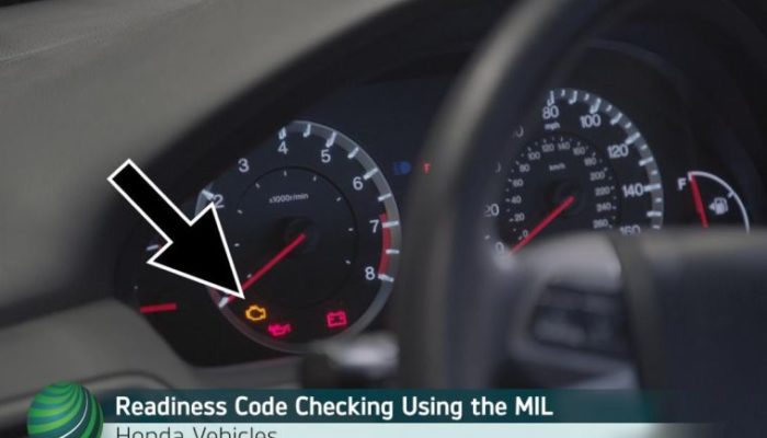 Watch: How to read Honda  OBD II emission monitor status using MIL
