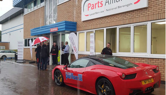 The Parts Alliance open evening attracts over 200 customers despite heavy rain