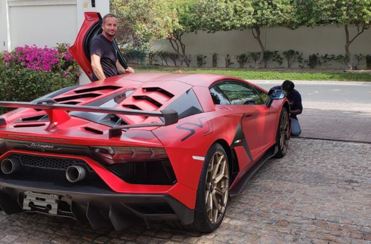 Brit pulled over by French police blames prosthetic leg for speeding in Lambo