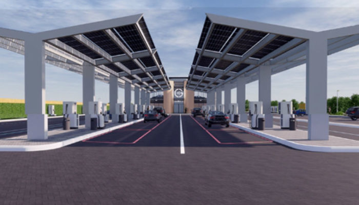 New solar-powered electric car charging stations coming to UK