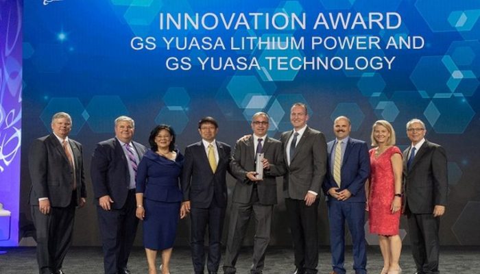 GS Yuasa named Boeing Supplier of the Year for innovation