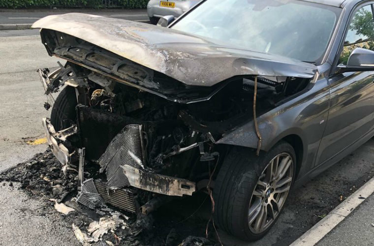 Under-bonnet fire destroys BMW months after EGR cooler was replaced under recall