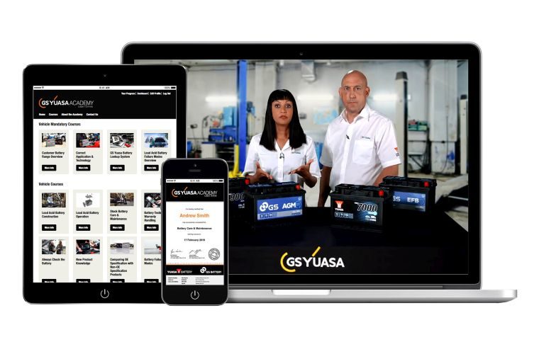 GS Yuasa to exhibit online training academy and YBX commercial vehicle range