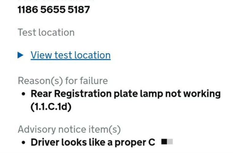 DVSA launches investigation into tester who left insulting MOT advisory