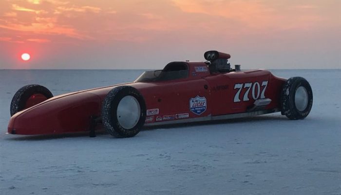 Speed record attempt on course with Lucas Oil