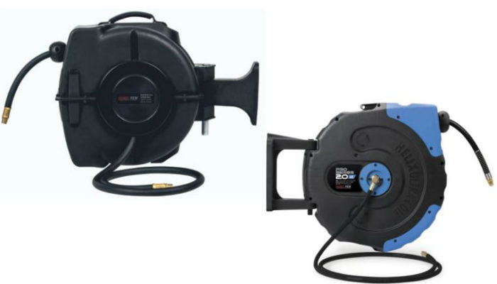 Retractable air/water hose reels from Prosol