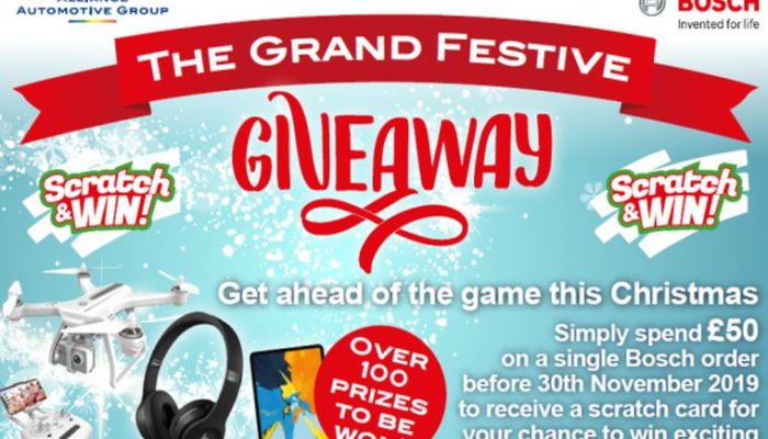 Bosch launches ‘grand festive giveaway’