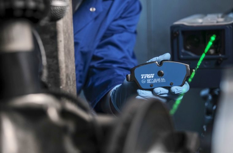Electric and hybrid TRW brake pads win innovation prize
