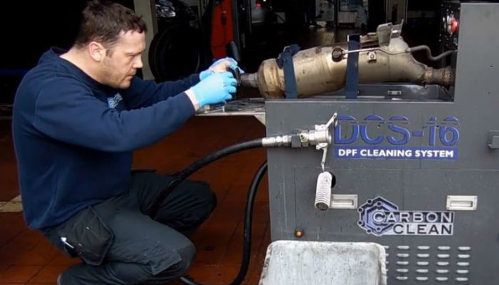 Watch: Carbon Clean demonstrates workshop DPF cleaning machine