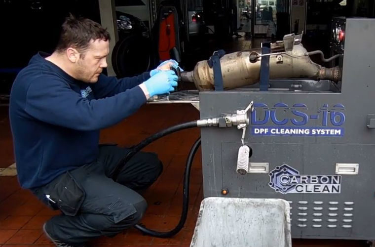 Watch: Carbon Clean demonstrates workshop DPF cleaning machine