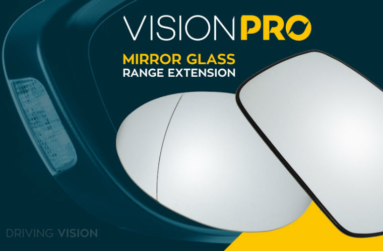 Elta extends VisionPRO mirror glass range