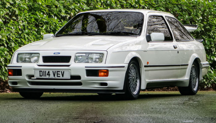 One of only four Ford RS500 prototypes to be auctioned off at Race Retro