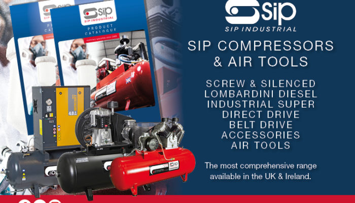 SIP highlights air compressor and air tools range