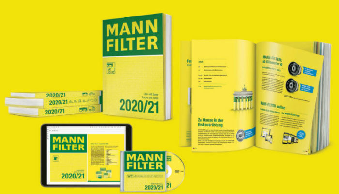 MANN+HUMMEL releases 2020/21 MANN FILTER catalogues