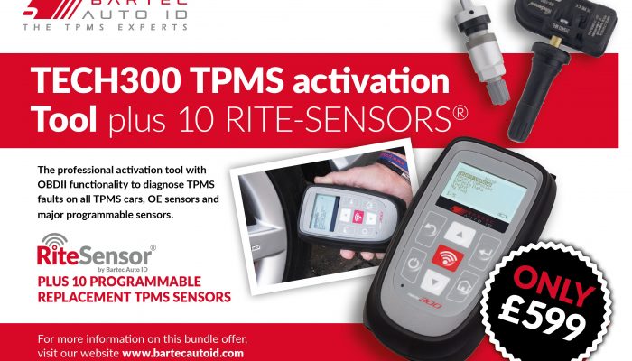 TPMS activation tool deal with free sensors from Bartec