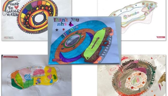 Children ‘Colour for Hope’ with Brembo and The Parts Alliance
