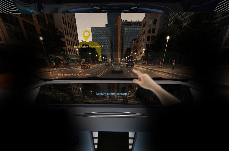 Ultra-compact Osram infrared LED enables gesture control in car interiors