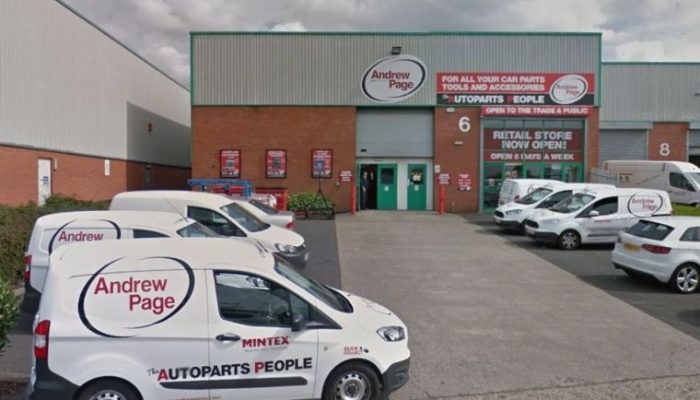 Andrew Page to be rebranded as LKQ Euro Car Parts