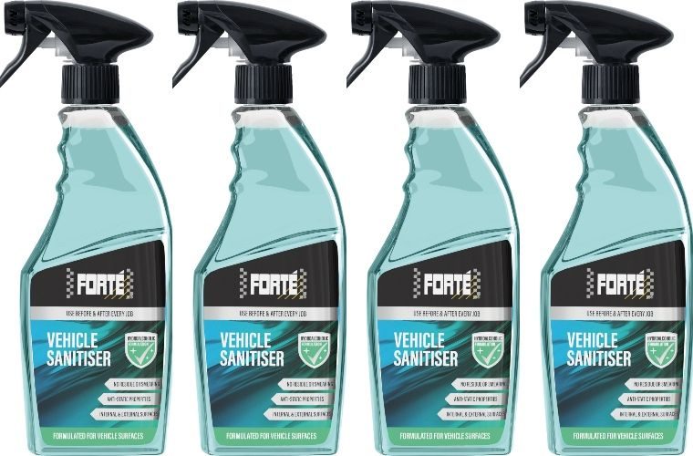 Forte launches new vehicle sanitiser
