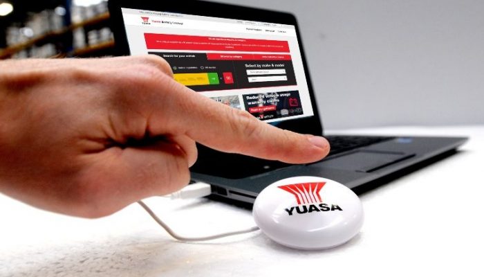 Yuasa to give away battery lookup ‘smart button’