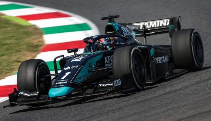 DAMS driver secures podium  Lucas Oil in Italy