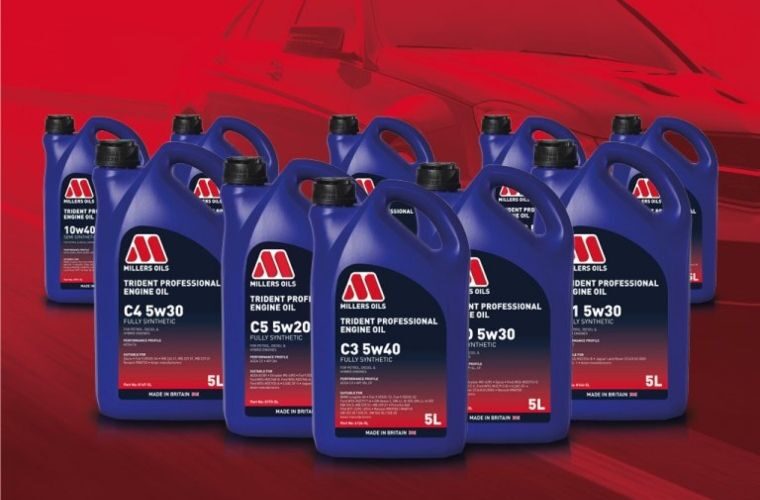 Millers Oils introduces new Trident Professional Range
