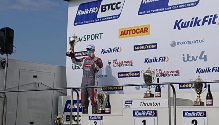 Adam Morgan marks 250th BTCC race with Thruxton 4th place finish