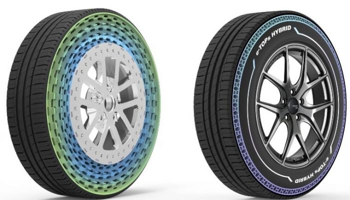 Ground-breaking new airless and hybrid tyres recognised with award