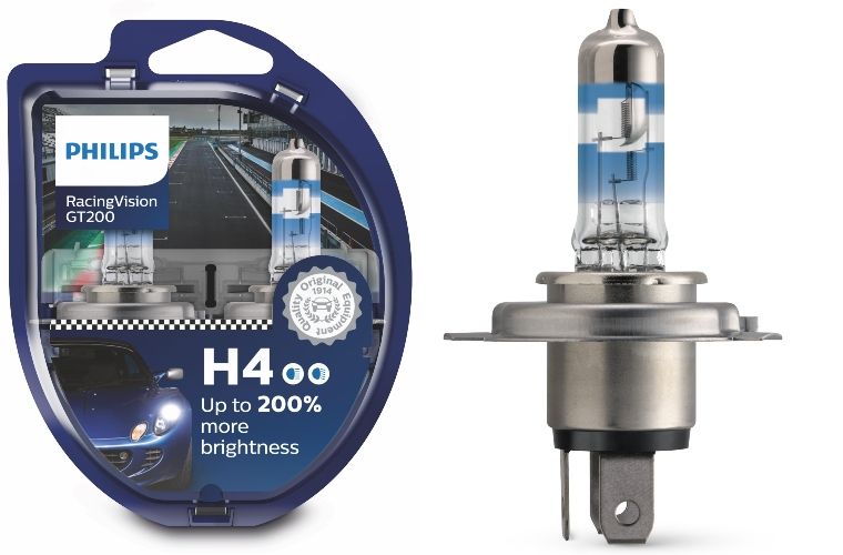 PHILLIPS H7 Racing Vision GT200 Bulbs