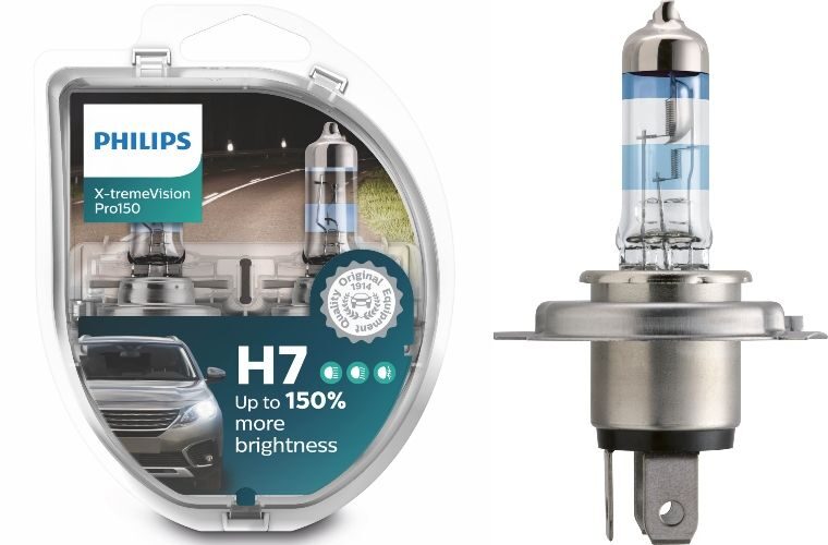 PHILIPS Performance Halogen Bulbs X-treme Vision Pro150 +150%