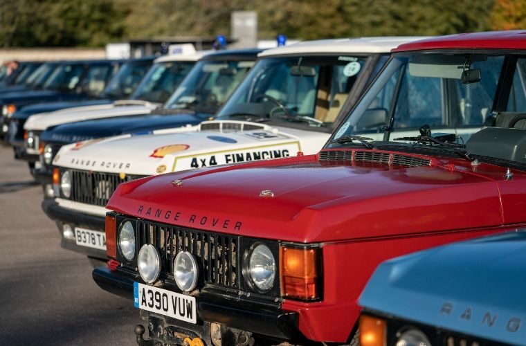 Land Rover celebrates 50 years of Range Rover at Goodwood
