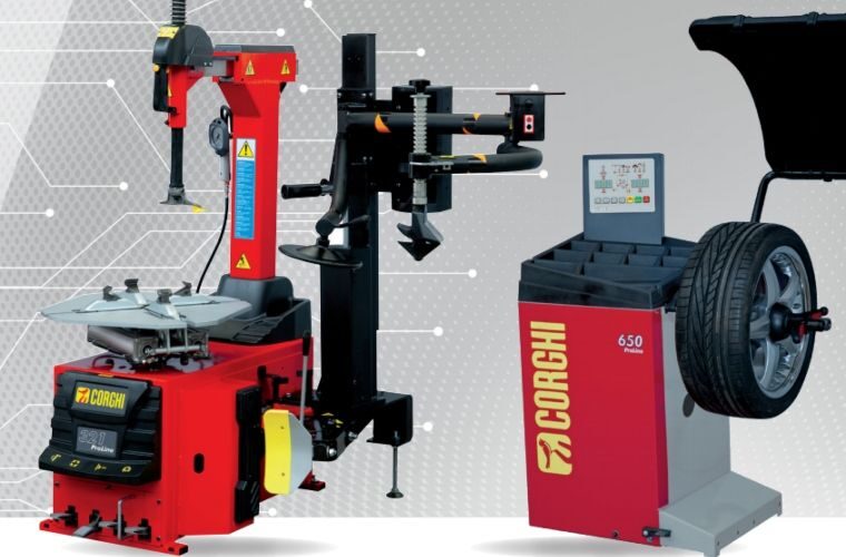 Free EXPEL 30 and Autodrain with Corghi Proline tyre changer and wheel balancer