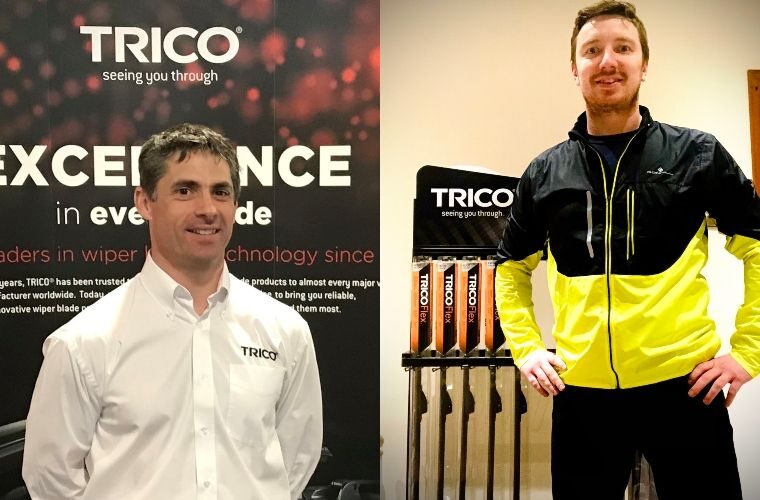 TRICO duo’s daily 5K runs generates £1K for charity