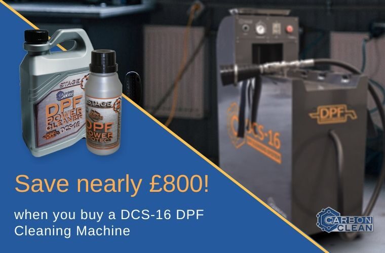 Carbon Clean DPF cleaning machine discount code