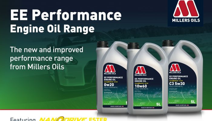 Millers Oils launches EE Performance engine oil
