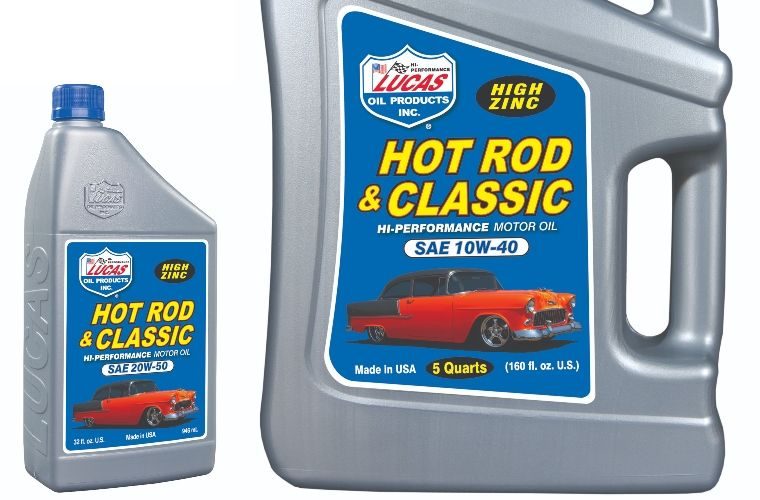 Lucas Oil promotes hot rod and classic car oil