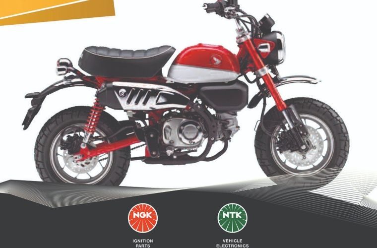 Still time to win a Honda Monkey motorcycle in NGK’s March parts promotion