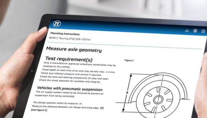 ZF Aftermarket makes its portal an essential tool for workshops