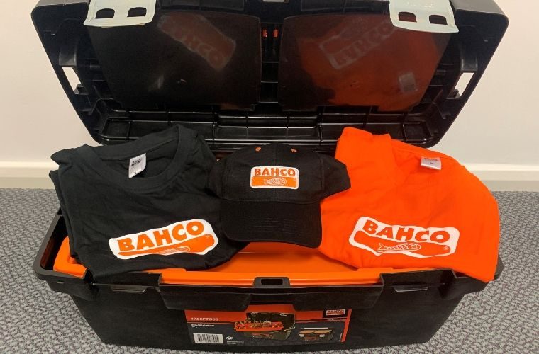 Prize draw: Bahco toolbox, t-shirts and cap