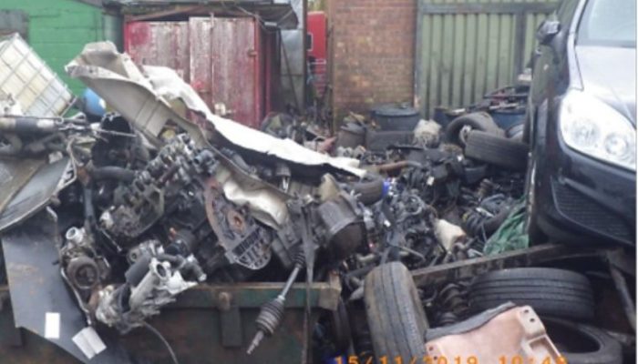 Garage owner told to clear scrap or face jail